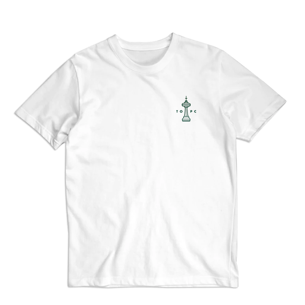 Classic White Embroidered Tee